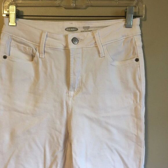 Old navy size 2 rockstar hi-rise pants - Picture 3 of 5